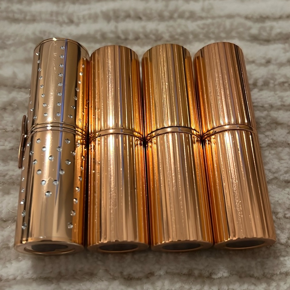 LIKE NEW Charlotte tilbury lipsticks